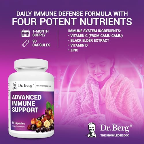 Dr. Berg's Advanced Immune Support - Daily Immunity Multi-System Defense Supplement Dr. Berg NutritionalsBuy Supplements Australia