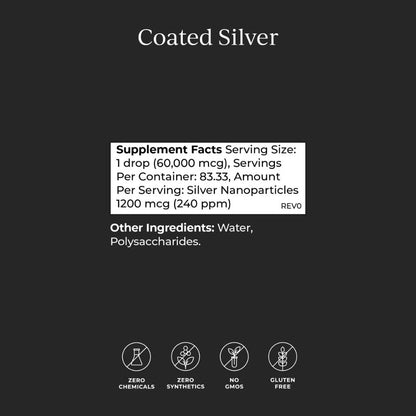 CYMBIOTIKA Colloidal Silver Liquid Supplement with Coated Silver, 20,000 PPM Mineral Concentrate, Immune Support Supplement for Adults, Easy to Use, 5 ml CYMBIOTIKABuy Supplements Australia
