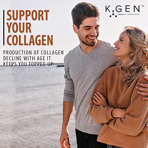 K-GEN™ Keto Collagen Protein Powder Natural Multi Collagen Chocolate Blend, Coconut MCT Vitamin C+B6 K GEN ketogenic enhancementBuy Supplements Australia