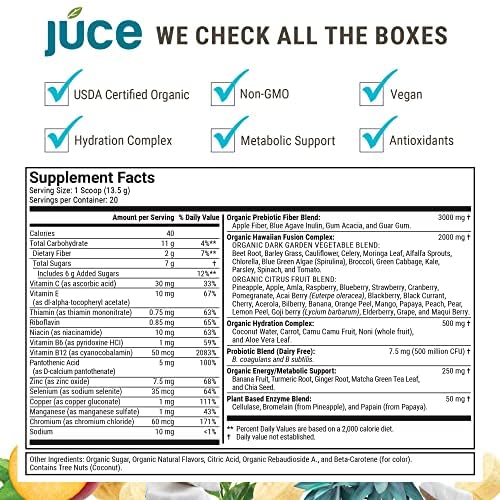 Júce Hydrate Replenishing and Nourishing Superfood Drink - Boost Energy Levels Terra Kai OrganicsBuy Supplements Australia