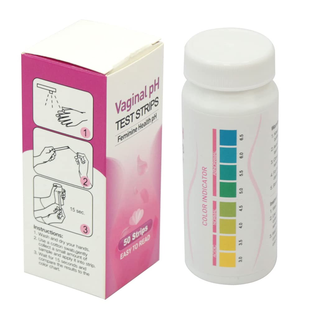 Colilove Vaginal Health PH Test Strips (50cnt) Feminine Vaginal PH Balance Test Strips Monitor ColiloveBuy Supplements Australia