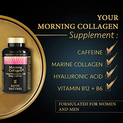 Marine Collagen - 60 Capsules of Type 1 Hydrolysed Marine Collagen SatinNaturelBuy Supplements Australia