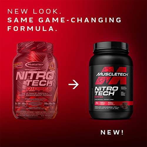 Protein Powder for Weight Loss - MuscleTech Nitro-Tech Ripped - Whey Protein Powder MuscleTechBuy Supplements Australia