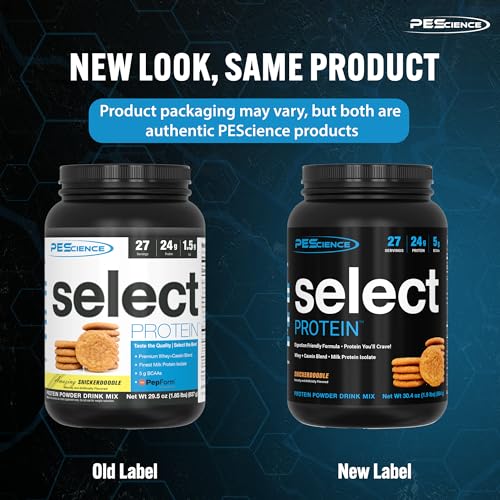 PEScience Select Low Carb Protein Powder, Snickerdoodle, 27 Serving, Keto Friendly PEScienceBuy Supplements Australia