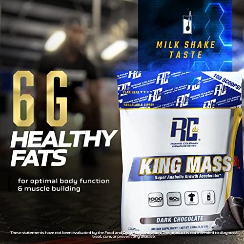 Ronnie Coleman Signature Series King Mass XL Protein Powder, Weight and Muscle Gainer Ronnie Coleman Signature SeriesBuy Supplements Australia