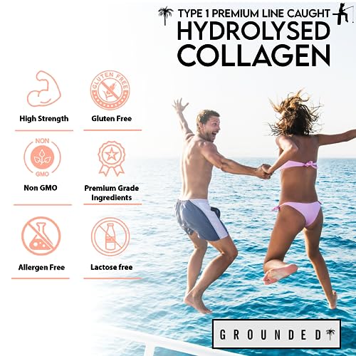 Hydrolysed Marine Collagen 700mg with Hyaluronic Acid, Vitamin C, Vitamin E, Copper & Biotin G R O U N D E D COFFEE SCRUBBuy Supplements Australia