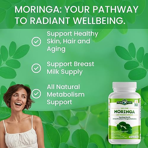 PURA VIDA Moringa Capsules Single Origin Moringa Powder Organic. Moringa Leaf PURA VIDA MORINGABuy Supplements Australia