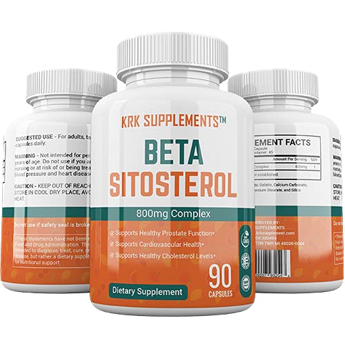 KRK SUPPLEMENTS Bundle Combo for 3 Total Bottles of Beta Sitosterol 800mg KRK SUPPLEMENTSBuy Supplements Australia