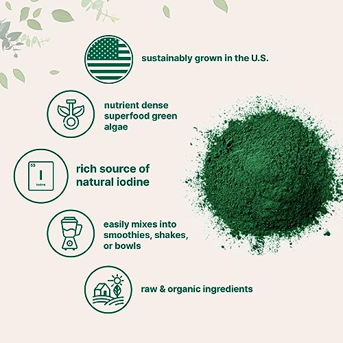 Organic Kelp Powder Supplement, 2lbs | Sustainably US Grown, Raw Ascophyllum Nodosum Micro IngredientsBuy Supplements Australia