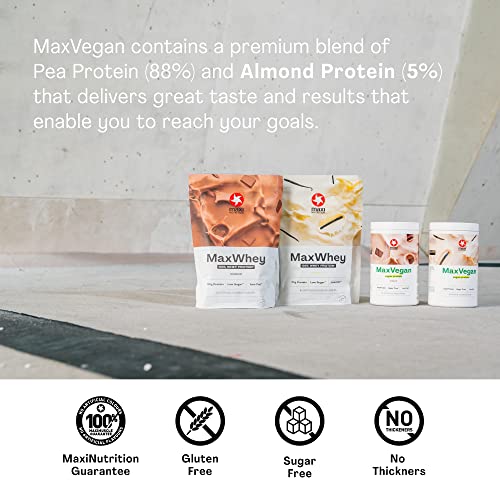 MaxiNutrition - MaxVegan Protein Powder, Chocolate - Plant Based Protein Food Supplement MaxiNutritionBuy Supplements Australia