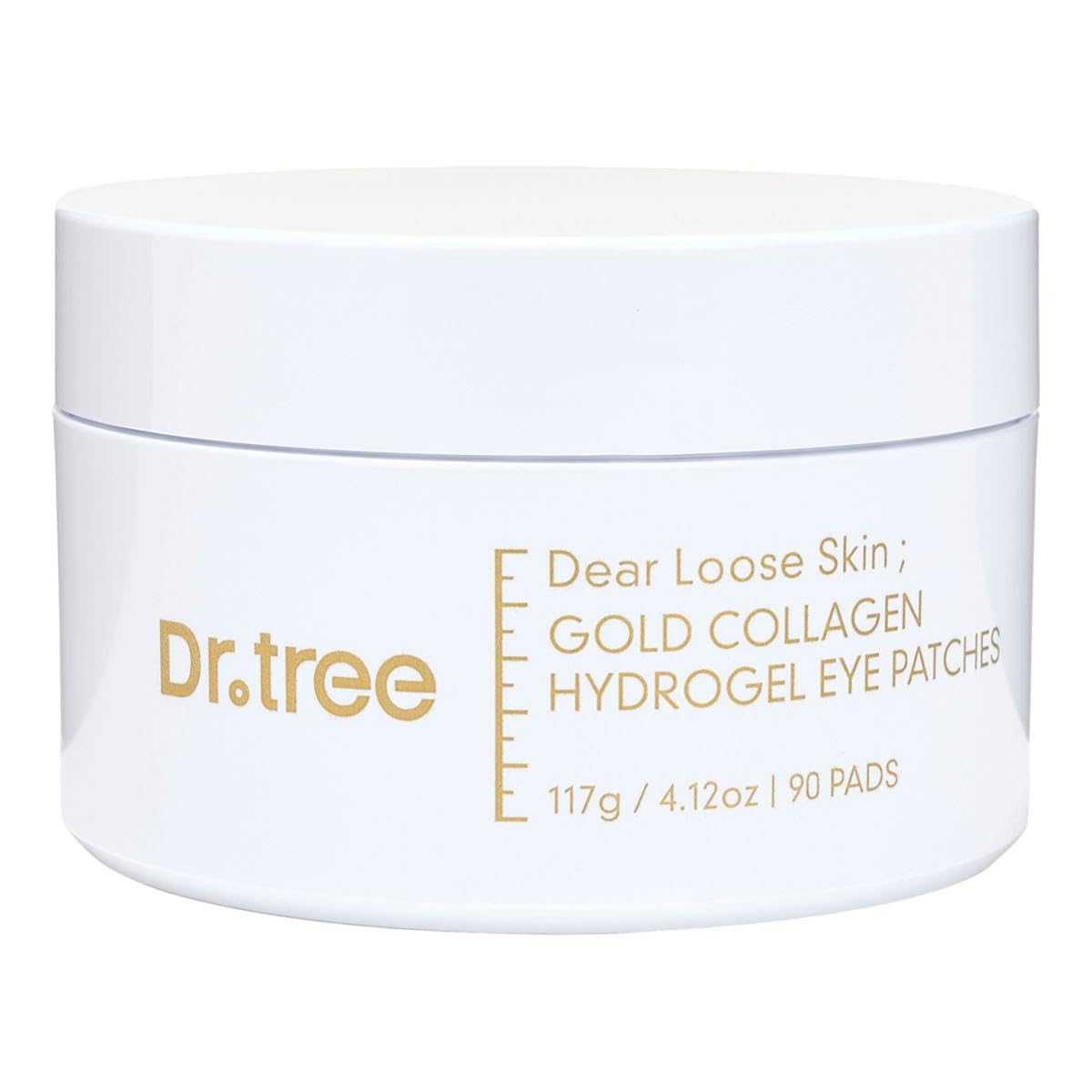 Dr. Tree 24kt Gold Collagen Hydrogel Eye Patches, with Niacinamide and Hyaluronic Acid – Hydrating Under Eye Patches For Dark Circles, Fine Lines & Puffiness - 117g / 4.12 oz (90 Pads) Dr. Tree buy supplements Au