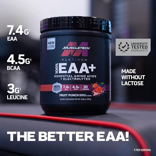 MuscleTech | Platinum 100% EAA+| Essential Amino Acids| Muscle Strength Builder MuscleTechBuy Supplements Australia