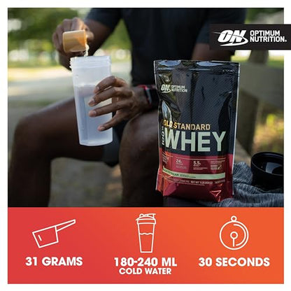 Optimum Nutrition Gold Standard 100% Whey Muscle Building and Recovery Protein Powder Optimum NutritionBuy Supplements Australia