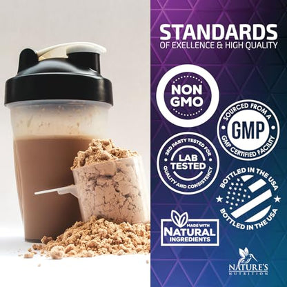 Whey Protein Powder 24g - Chocolate Ice Cream Whey Isolate Protein for Muscle Growth Nature's NutritionBuy Supplements Australia