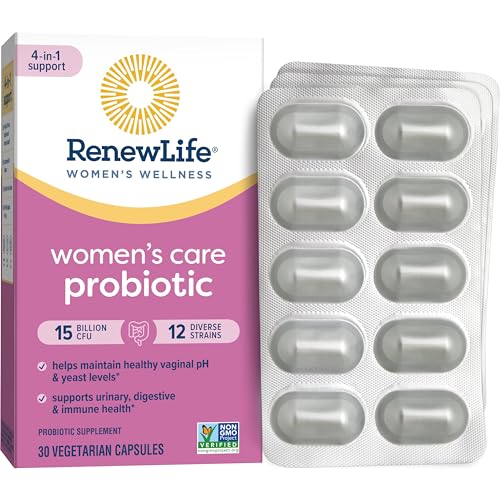 Renew Life Women's Probiotic Capsules, Supports pH Balance for Women, Vaginal, Urinary Renew LifeBuy Supplements Australia