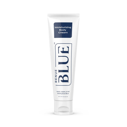 Renue Blue Methylene Blue Moisturizing Body Cream – Liposomal NAD+ Complex with Antioxidants, Peptides, and Botanical Extracts for Hydrated, Healthier‑Looking Skin Renue By ScienceBuy Supplements Australia