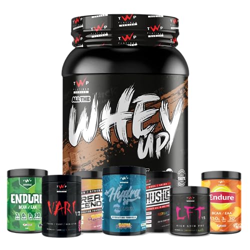 TWP Nutrition Platinum Series All The Whey Up Protein Powder Shake, 23g Whey Protein, Low Fat TWPBuy Supplements Australia