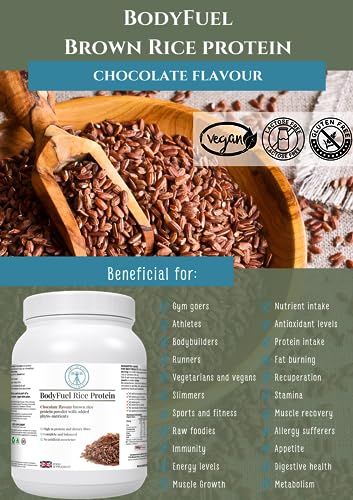 Complementary Supplements | BodyFuel Brown Rice Protein Powder Plus Chicory, Green Tea Complementary SupplementsBuy Supplements Australia