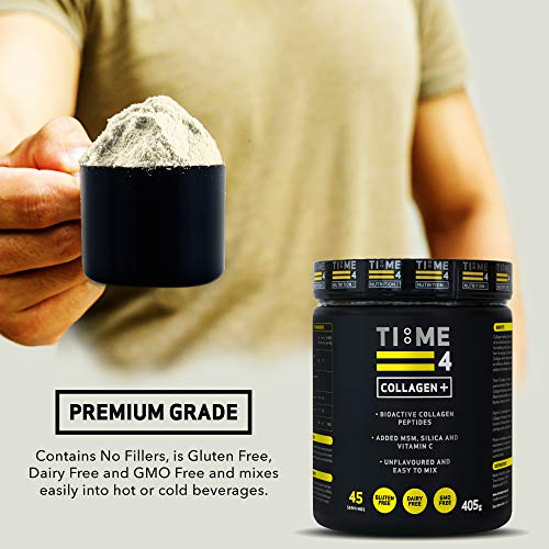 Time 4 Collagen + 45 Servings – Pure Hydrolysed Collagen Powder for Women & Men Time 4 NutritionBuy Supplements Australia