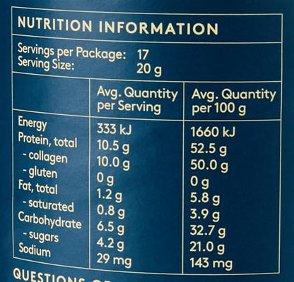 Dose & Co Collagen Creamer in Vanilla Flavour - 340g Powder Supplement DOSE & COBuy Supplements Australia