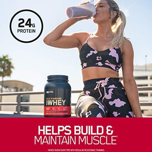 Optimum Nutrition Gold Standard 100% Whey Protein Powder, Double Rich Chocolate Optimum NutritionBuy Supplements Australia