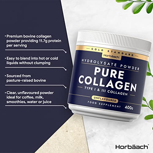 Collagen Powder | Gold Standard Bovine Collagen Peptides | Hydrolyzed Collagen HorbäachBuy Supplements Australia