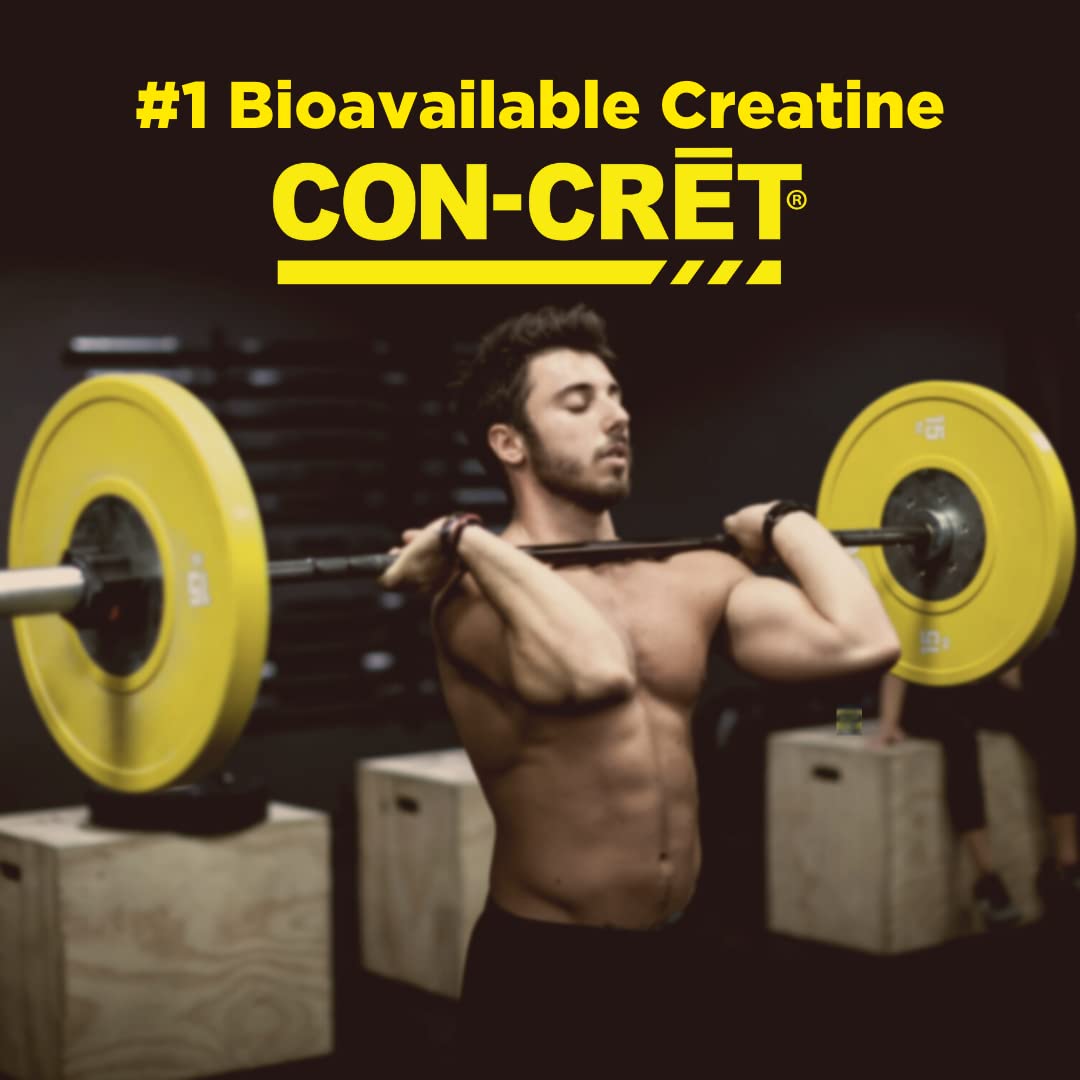 CON-CRET®+ Test, CON-CRET® Patented Creatine HCl Now with Testofen®, Boost Testosterone Levels, 60 Capsules CON-CRETBuy Supplements Australia