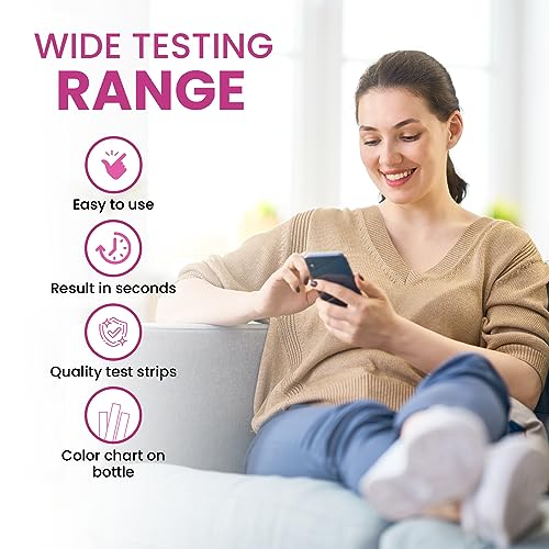5-Minute Vaginal pH Test Kit for Women - 50 Premium-Quality Vaginal Heath pH Test Strips Included Leaping LynxBuy Supplements Australia