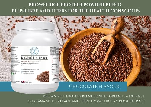 Complementary Supplements | BodyFuel Brown Rice Protein Powder Plus Chicory, Green Tea Complementary SupplementsBuy Supplements Australia