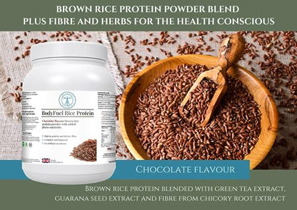 Complementary Supplements | BodyFuel Brown Rice Protein Powder Plus Chicory, Green Tea Complementary SupplementsBuy Supplements Australia