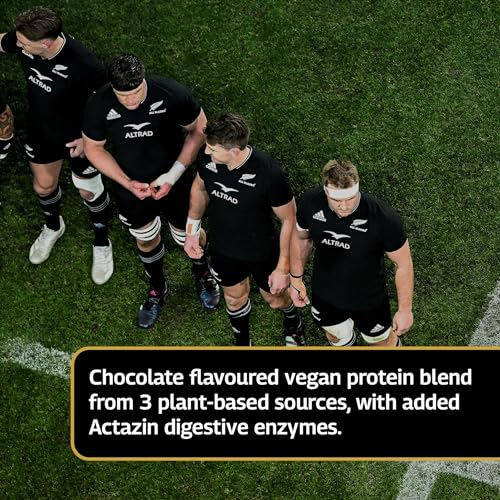 Healthspan Elite All Blacks Plant Protein Vegan Blend (750g) | 23g Protein Per Serving Healthspan EliteBuy Supplements Australia