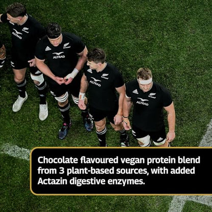 Healthspan Elite All Blacks Plant Protein Vegan Blend (750g) | 23g Protein Per Serving Healthspan EliteBuy Supplements Australia