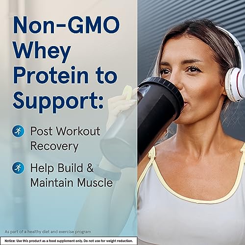 Jarrow Formulas Whey Protein With 18 g of Protein, 3.8 g of BCAAs, & Glutamine, Dietary Jarrow FormulasBuy Supplements Australia