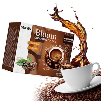 Bloom Collagen Coffee, Collagen Coffee from Japan, Bloom Coffee Collagen HOPASRISEEBuy Supplements Australia