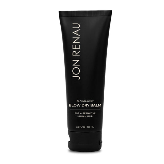 Jon Renau Blown Away Blow Dry Balm for Human Hair Wigs, Shine Enhancing Styling Balm with UV and Color Protection, Lightweight Blow Dry Balm for Human Hair Toppers and Extensions, 2.5 Oz Jon RenauBuy Supplements Australia