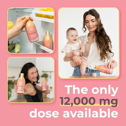 Collagen Supplements for Women, Highest-Dose 12000mg Liquid Collagen Peptides, Bovine Collagen HealuBuy Supplements Australia