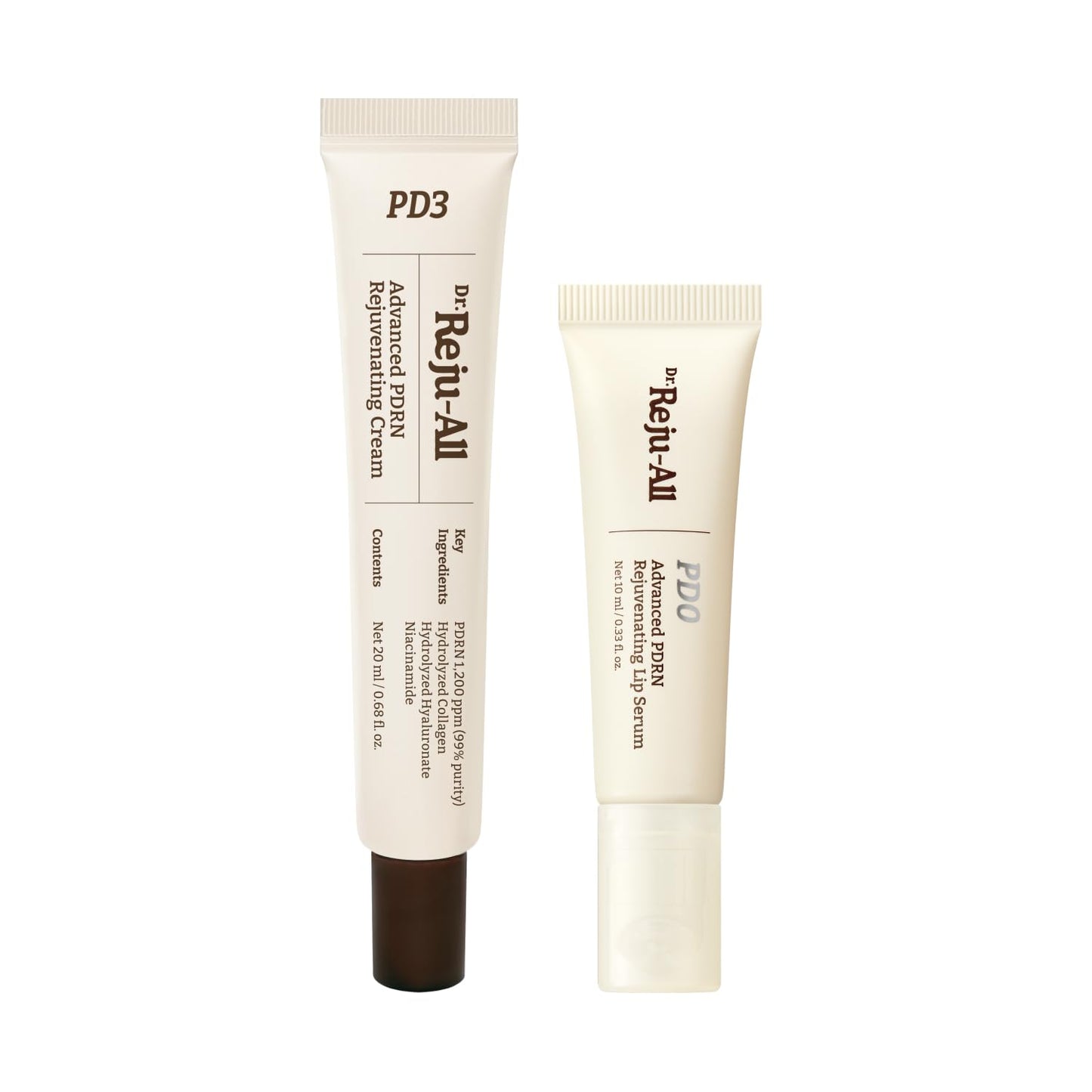 Dr. Reju-All PDRN Glow Skin & Lip Duo: Advanced PDRN Rejuvenating Cream + Advanced PDRN Rejuvenating Lip Serum - Face Moisturizer & Lip Balm for Radiance & Hydration, Korean Anti-Aging Skin Care Dr.Reju-All buy supplements Au