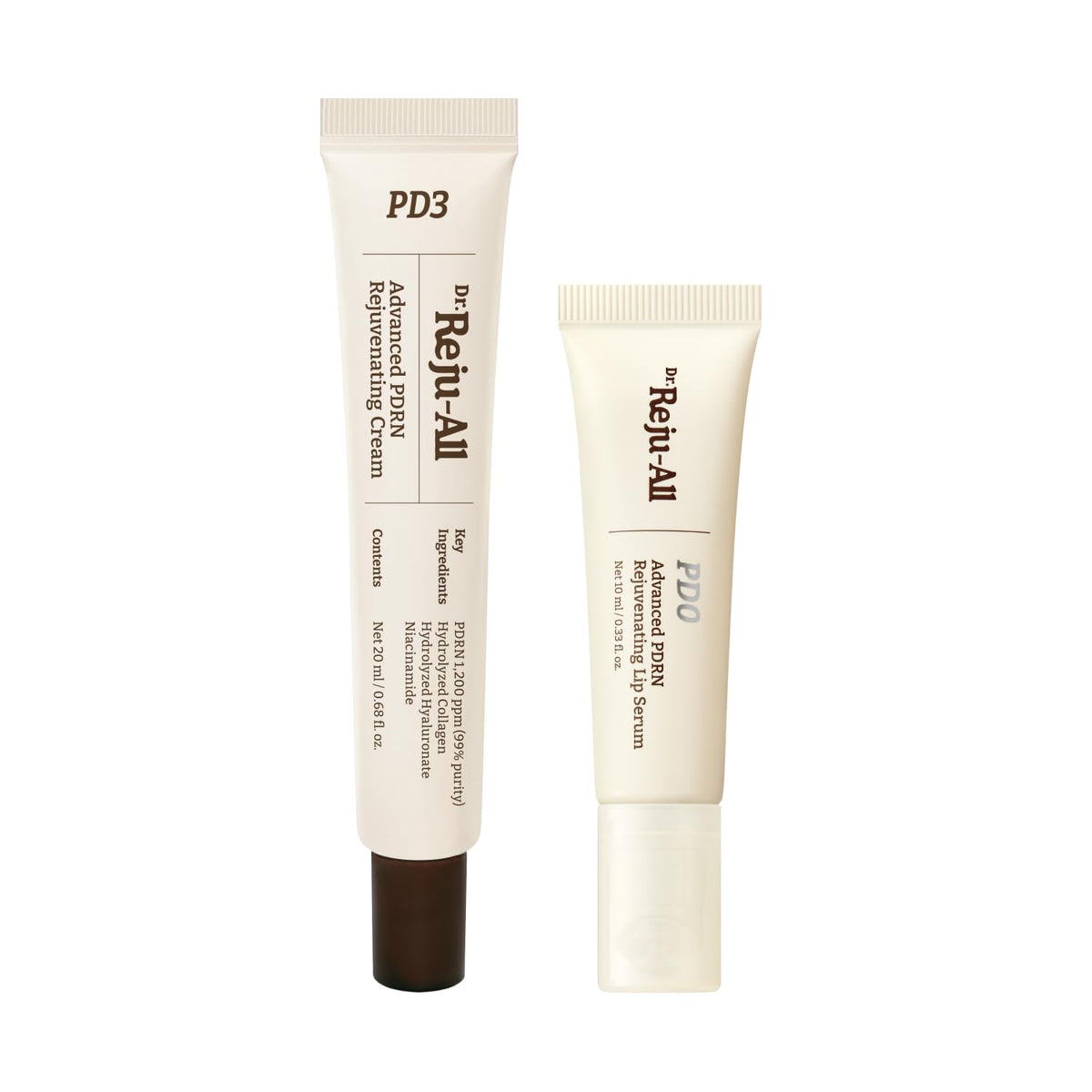 Dr. Reju-All PDRN Glow Skin & Lip Duo: Advanced PDRN Rejuvenating Cream + Advanced PDRN Rejuvenating Lip Serum - Face Moisturizer & Lip Balm for Radiance & Hydration, Korean Anti-Aging Skin Care Dr.Reju-All buy supplements Au