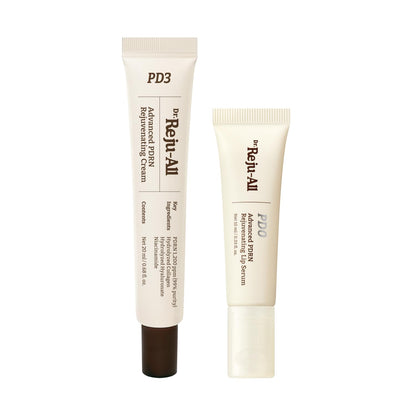 Dr. Reju-All PDRN Glow Skin & Lip Duo: Advanced PDRN Rejuvenating Cream + Advanced PDRN Rejuvenating Lip Serum - Face Moisturizer & Lip Balm for Radiance & Hydration, Korean Anti-Aging Skin Care Dr.Reju-All buy supplements Au