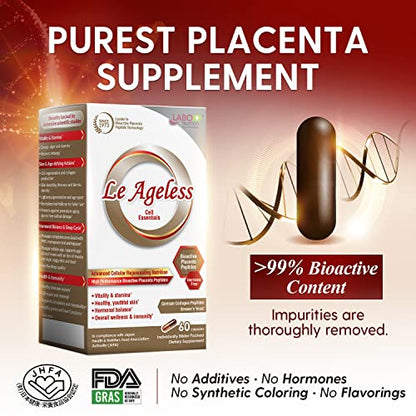 LABO Nutrition Le Ageless – Placenta Cell Rejuvenating Therapy from Japan – Enhanced with Collagen LABO NutritionBuy Supplements Australia