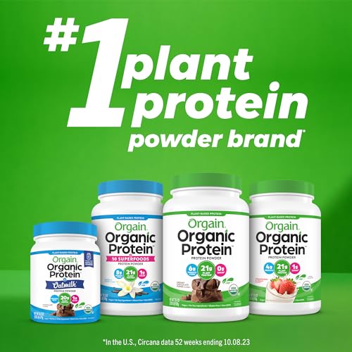 Orgain Organic Simple Vegan Protein Powder, Chocolate - 20g Plant Based Protein OrgainBuy Supplements Australia