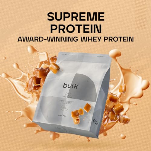 Bulk Pure Whey Protein Powder Shake, Salted Caramel, 500 g, Packaging May Vary BulkBuy Supplements Australia