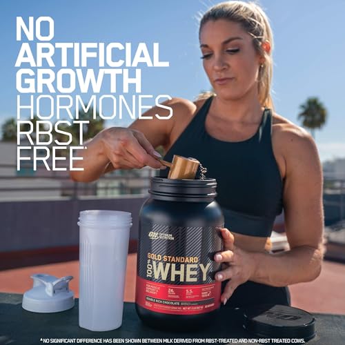 Optimum Nutrition Gold Standard 100% Whey Protein Powder, Double Rich Chocolate Optimum NutritionBuy Supplements Australia
