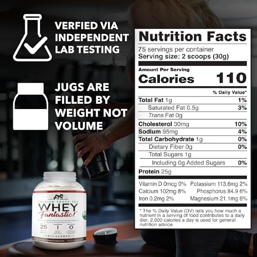 Whey Fantastic Unflavored - 100% Natural Grass Fed Whey Protein Powder - Unique 3 Fantastic NutritionBuy Supplements Australia