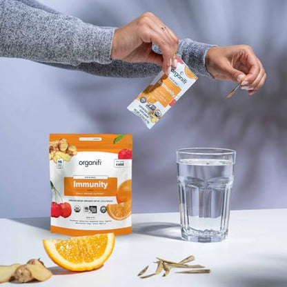 Organifi Immunity - Organic Superfood Immunity Support - 15 Single Serve Packets OrganifiBuy Supplements Australia