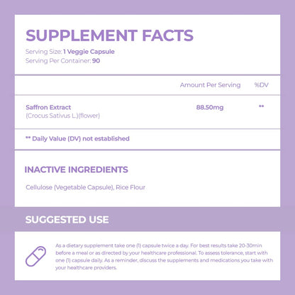 ACEWORKZ 100% Pure Saffron Extract - Appetite Suppressant for Weight Loss - Metabolis ACEWORKZBuy Supplements Australia