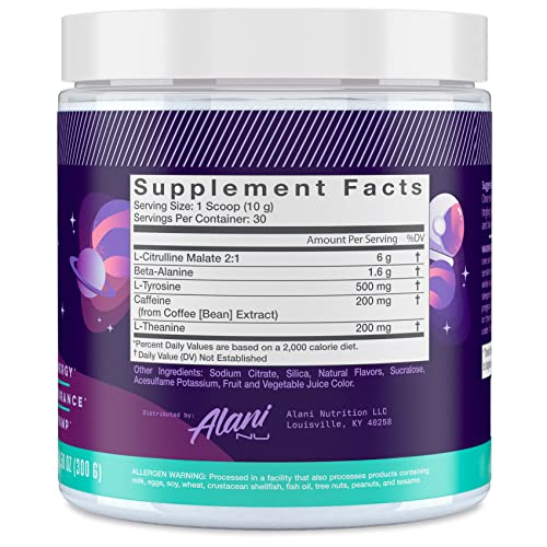 Alani Nu Pre Workout Powder | Amino Energy Boost | Endurance Supple