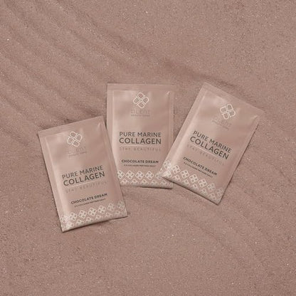 Plent Pure Marine Collagen Chocolate Dream - Stay Beautiful - 5G Collagen Peptides Daily PlentBuy Supplements Australia