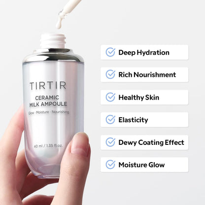 TIRTIR Ceramic Milk Ampoule (1.35 Fl Oz)