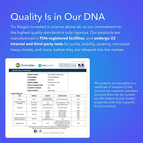 TRU NIAGEN - Patented Nicotinamide Riboside NAD+ Supplement. NR Supports Cellular TRU NIAGENBuy Supplements Australia